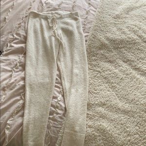 Fuzzy joggers